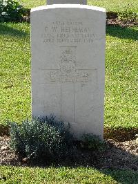 Salonika (Lembet Road) Military Cemetery - Heineman, F W